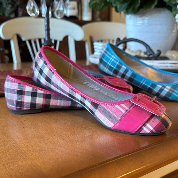 Pink and Blue Flats & Loafers Shoes - Picture 8 of 8